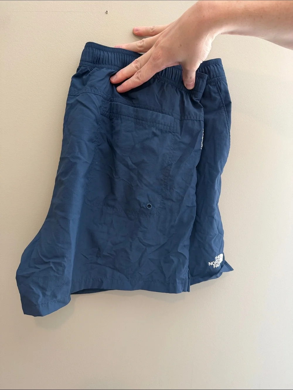 The North Face Navy Elastic Waist Casual Shorts